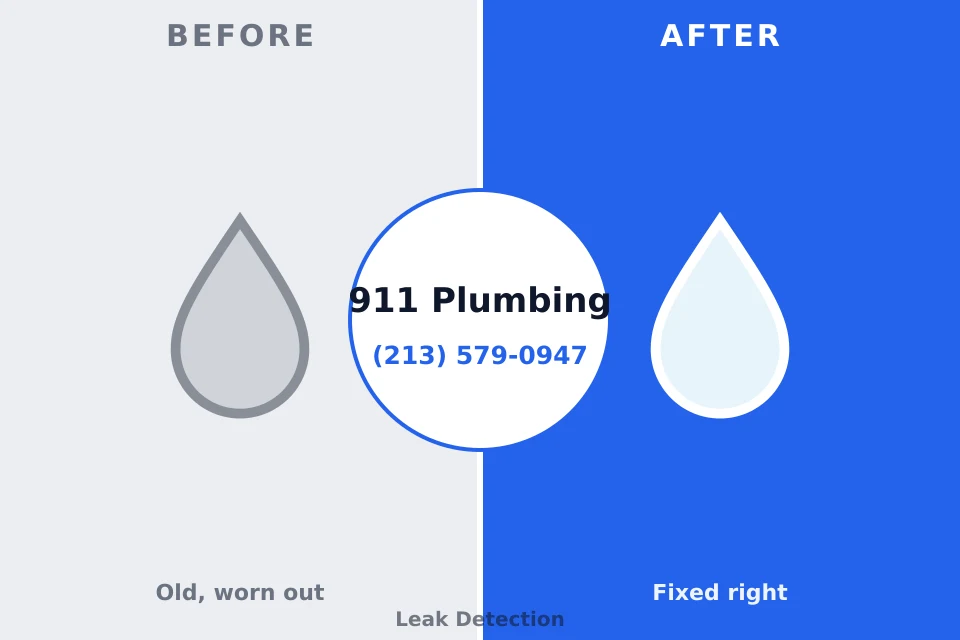 Before and after: plumbing company Genola, UT